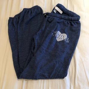 Spiritual Gangster Navy Blue Sweatpants
